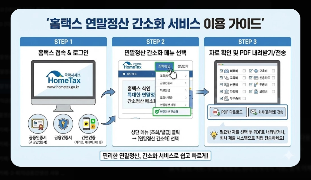 2026 연말정산계산기, 최대 170만원 환급 받는 방법