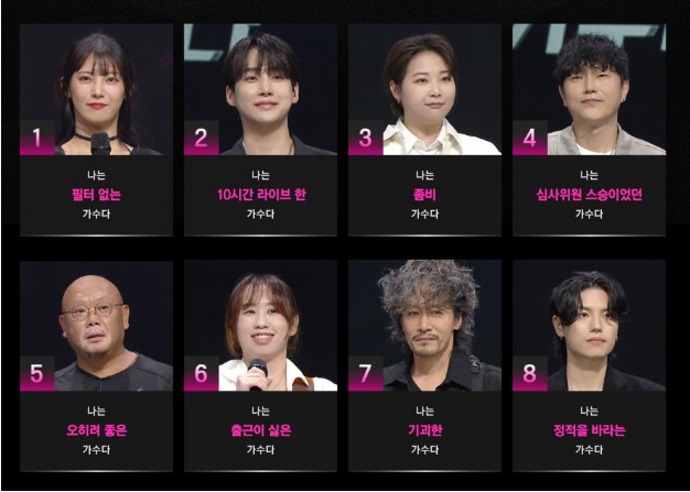 싱어게인3-본선진출자