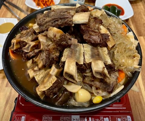 인천 해물소갈비찜 인투찜