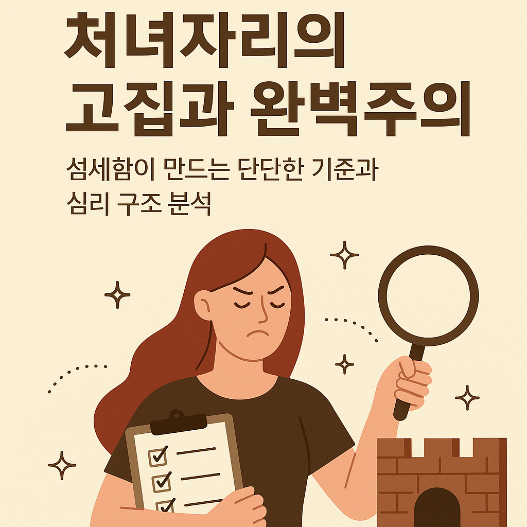 처녀자리의 고집과 완벽주의 — 섬세함이 만드는 단단한 기준과 심리 구조 분석