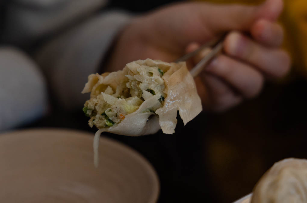 속초 남경막국수 본점 메밀손만두