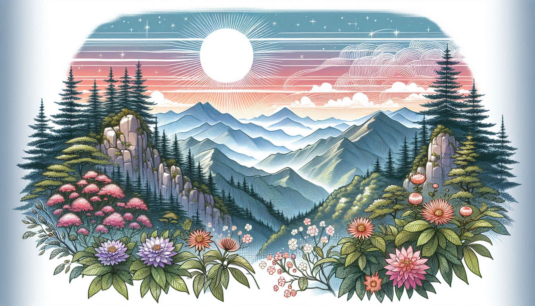 서울 은평 봉산 배경