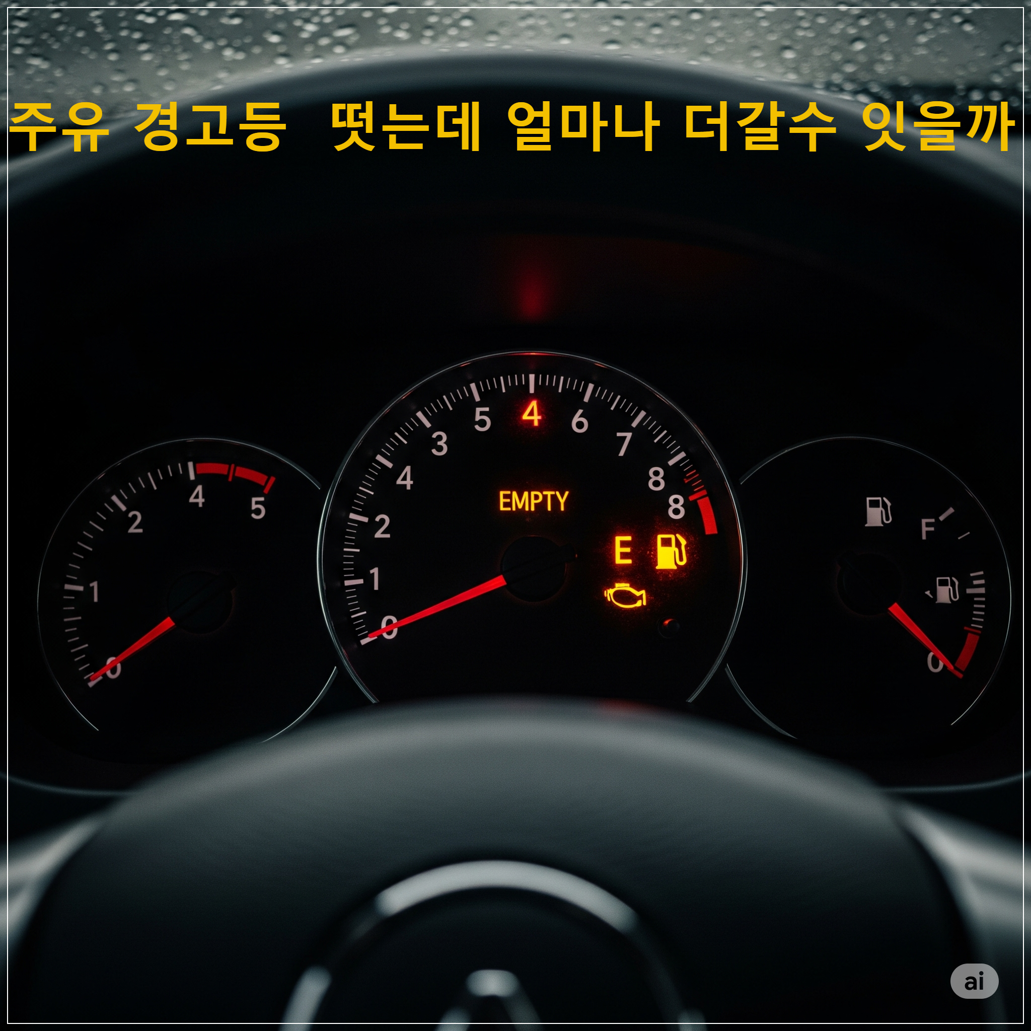 주유경고등 이미지/사진