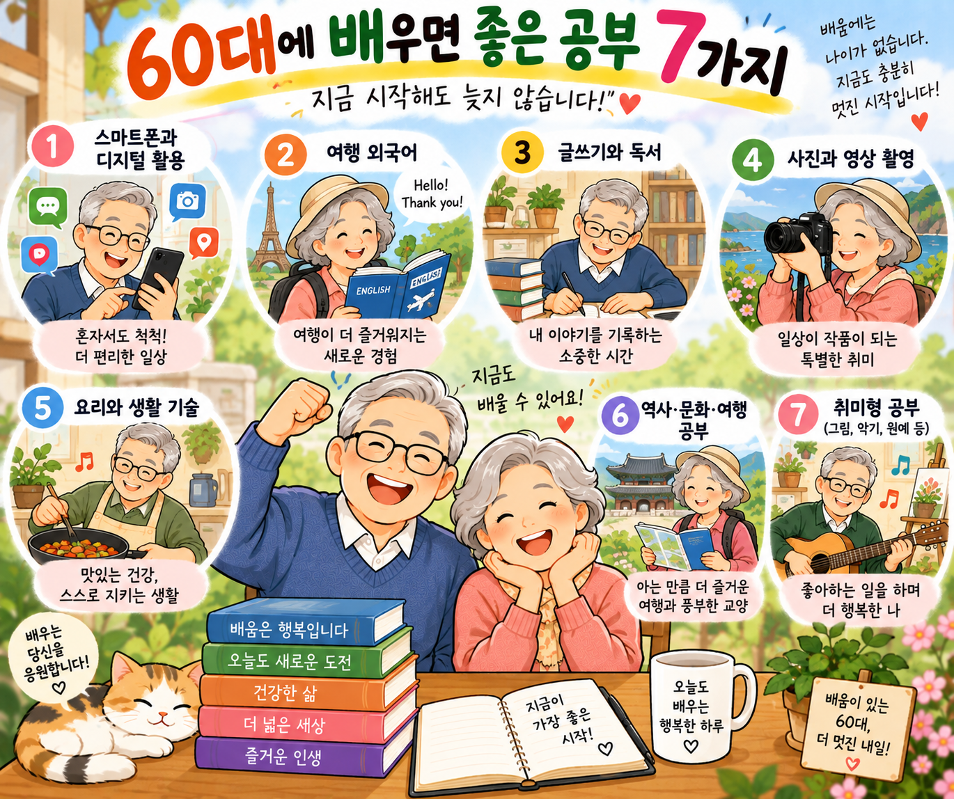 60대의 행복한 배움 7가지