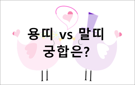 용띠-말띠-궁합