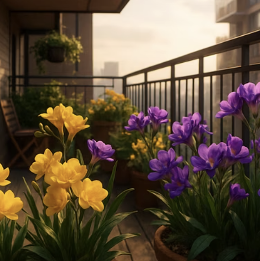 아파트 베란다에서 프리지어 화분 키우기, 실패 없는 5가지 팁