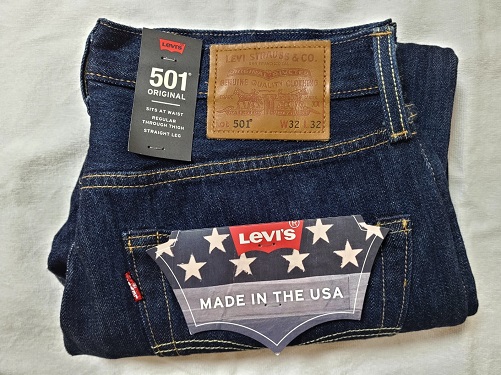 리바이스 501-2453 미국제 made in USA