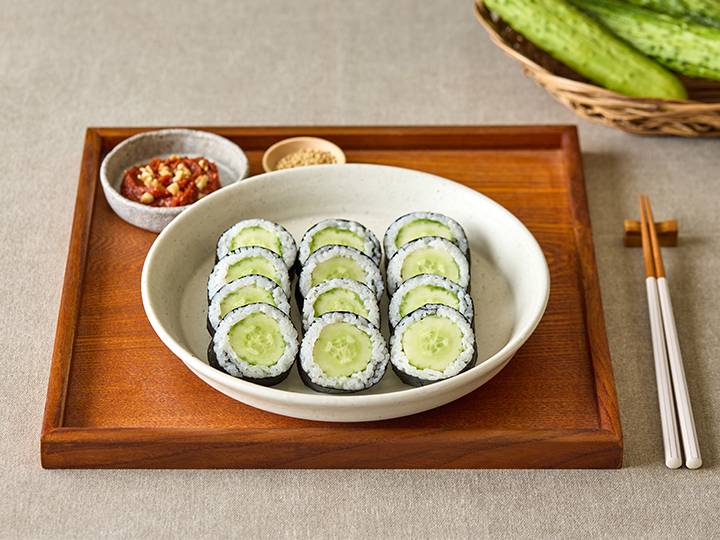 통오이김밥 레시피 만들기 칼로리 최화정 편의점 완성