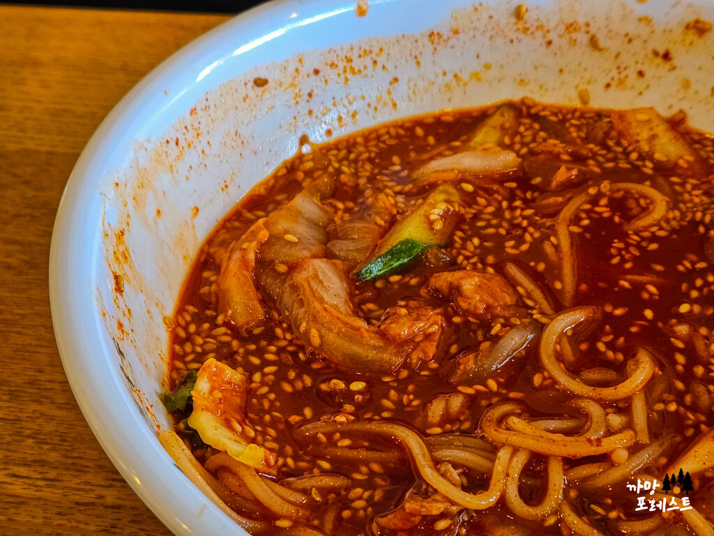 망향 비빔국수 화성점 양념국수