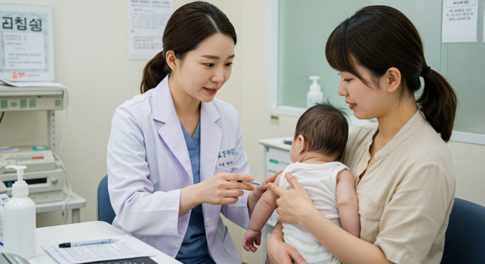 홍역 예방접종