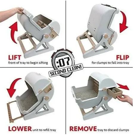 럭셔리 고양이 화장실 훈련 키트5