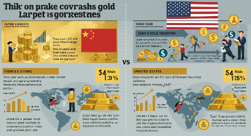 미국과 중국의 금 대응 전략