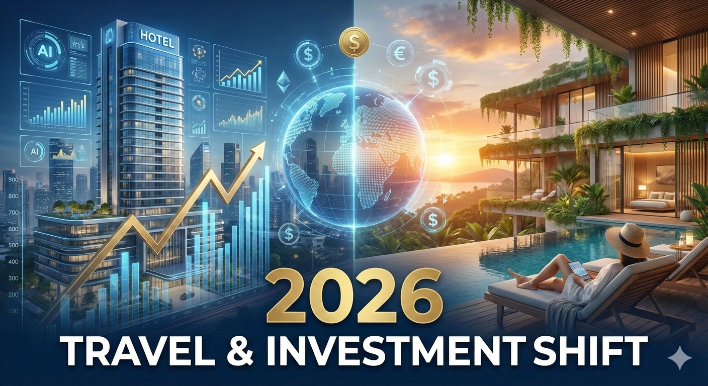 2026년 글로벌 호텔·리조트 투자 트렌드와 여행 소비 구조의 대변화: 기회와 전략 분석