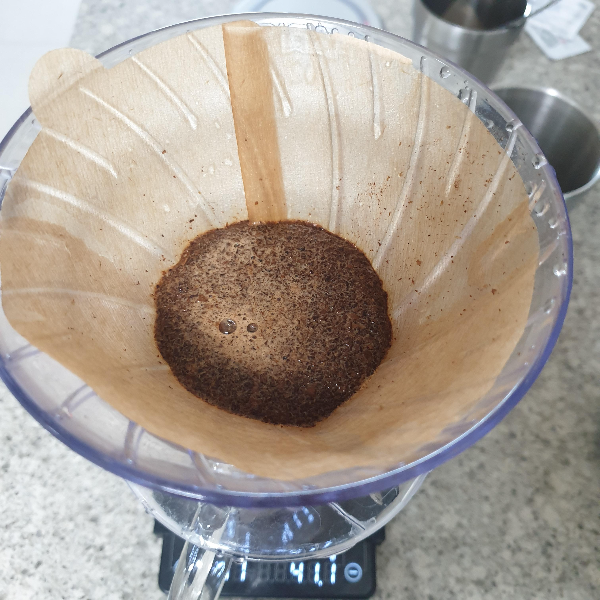 준 사이먼 듀얼 챔버 커피 레시피 드리퍼 2개로 따라하기_메인추출_뜸 들이기