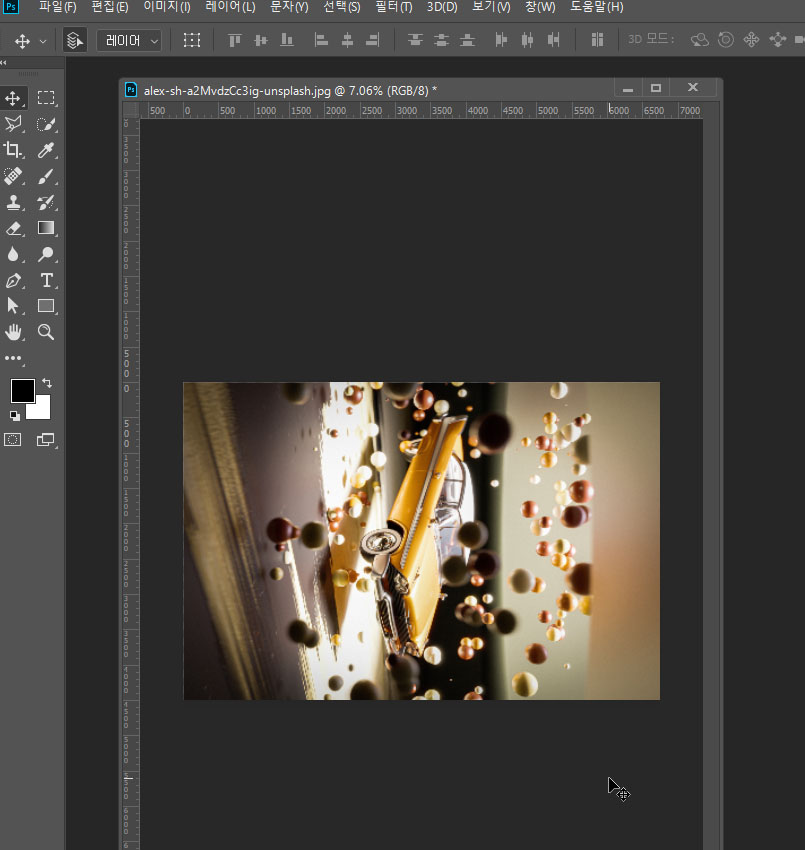 포토샵이미지회전방법8