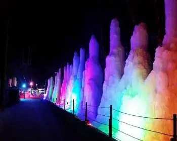 청양 알프스마을 칠갑산 얼음분수축제_8