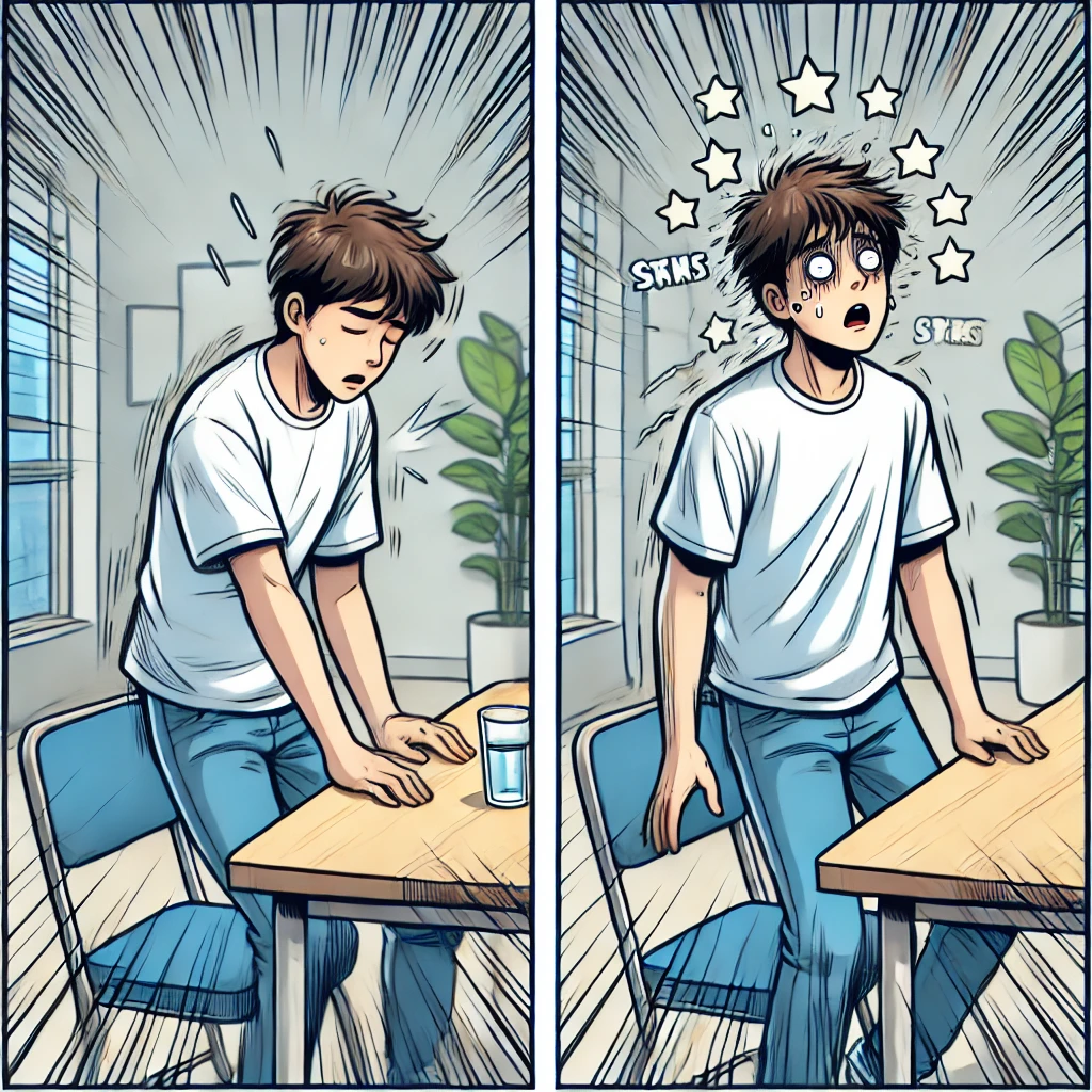 기립성 저혈압 이미지