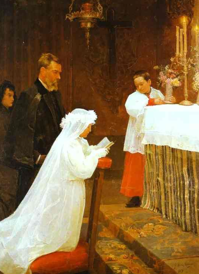 15세 피카소의 유화