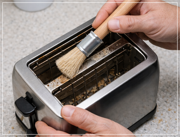 토스터기 청소 관련 사진