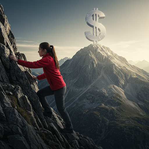 달러 산 등정