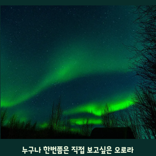 오로라 사진