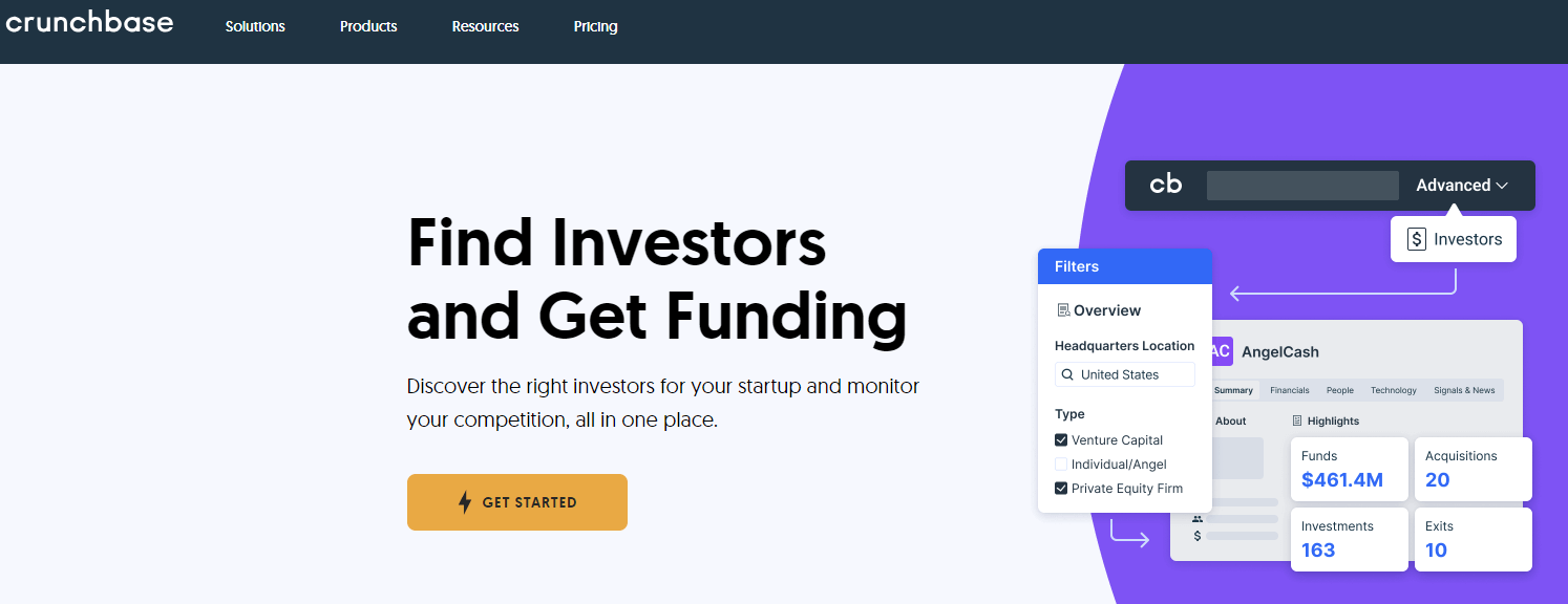 CrunchBase-홈페이지-이미지