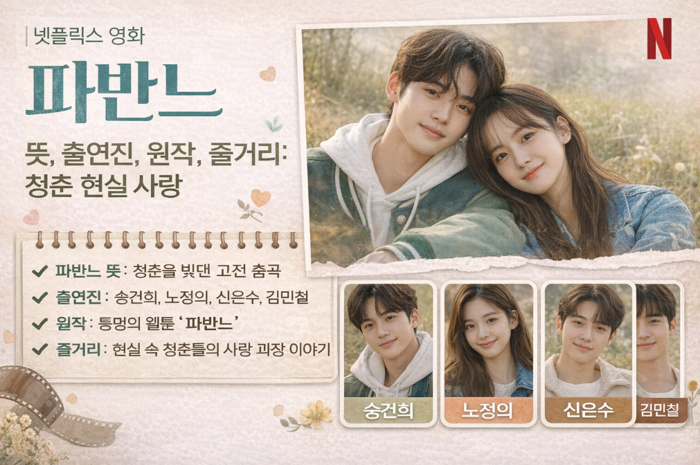 넷플릭스 파반느 뜻부터 줄거리까지 3분 완벽 정리