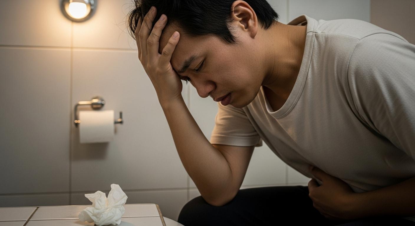 독감 증상 구토 설사