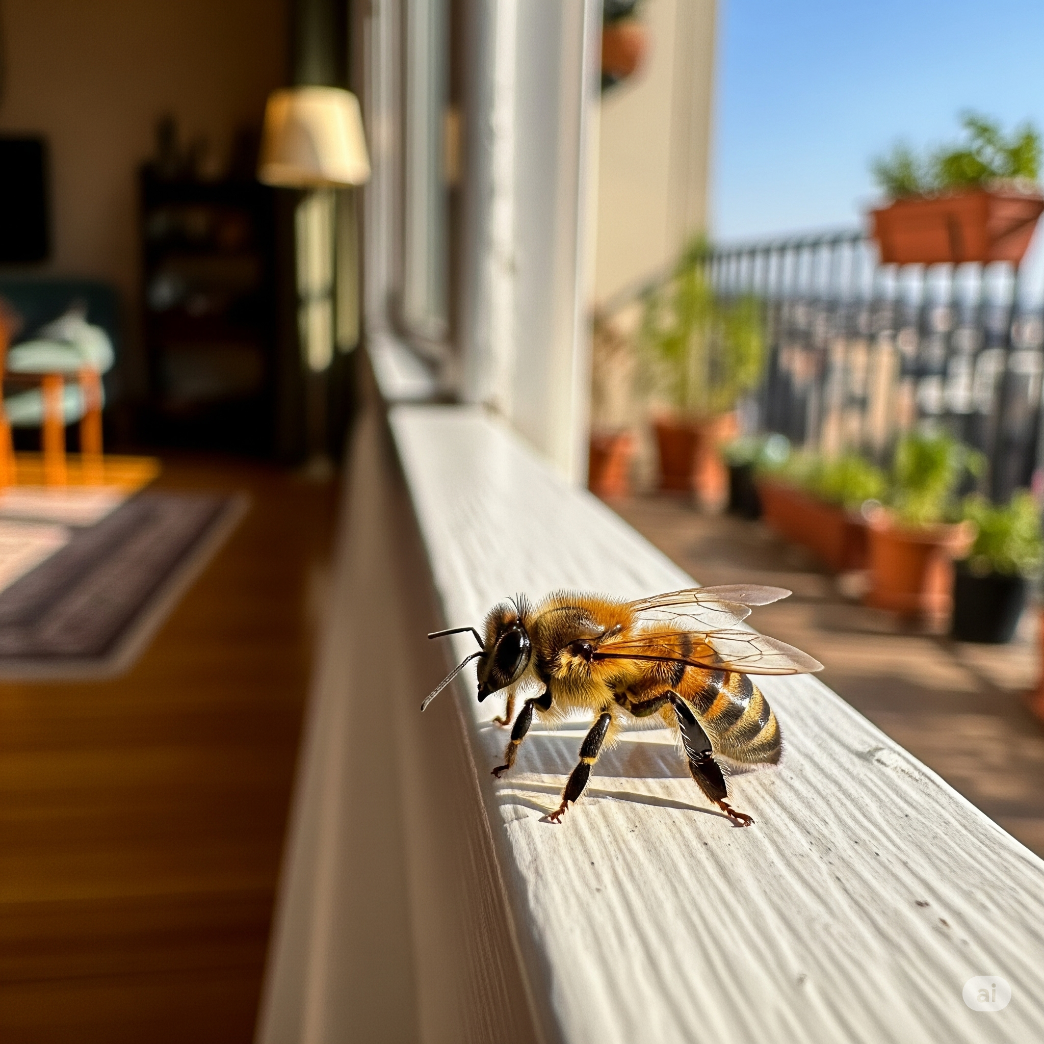 베란다에 벌 들어왔을때 대처법
