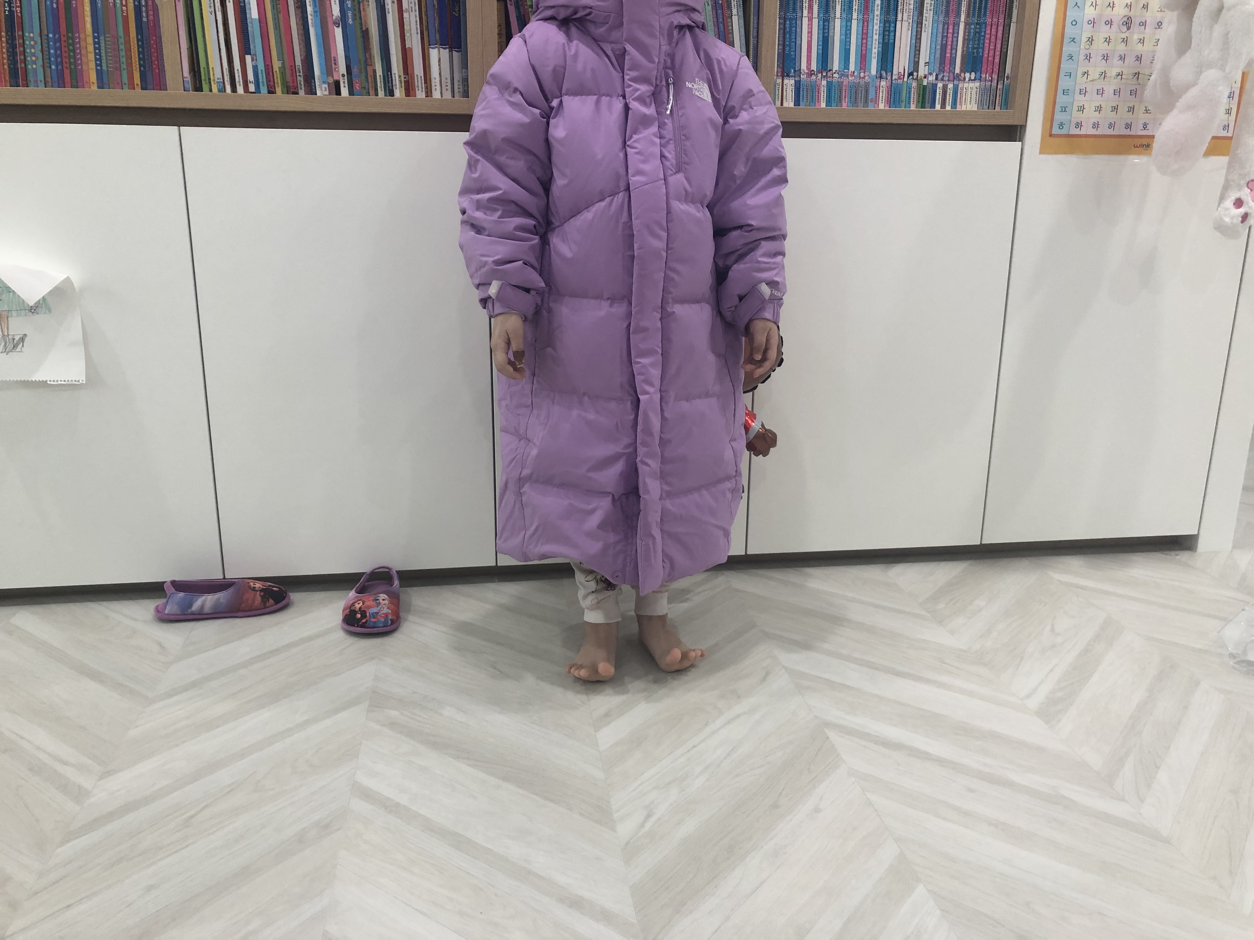 노스페이스 키즈패딩