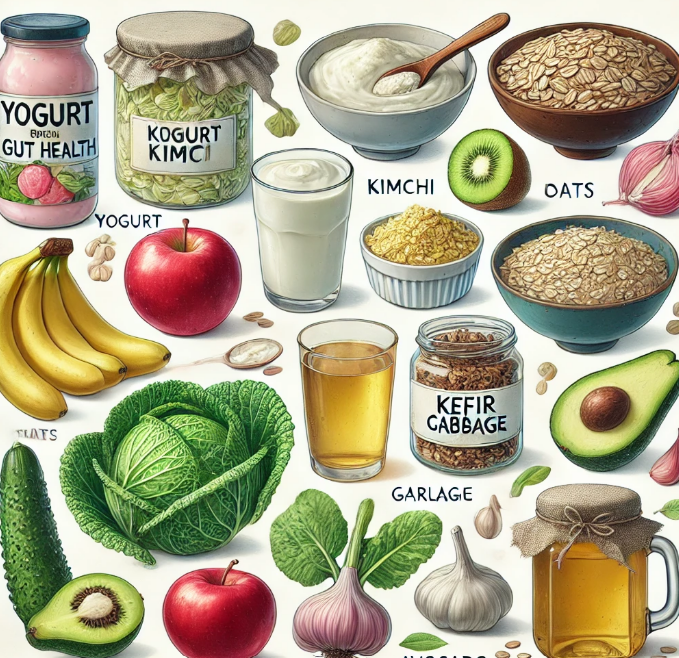 장 건강 필수 식품