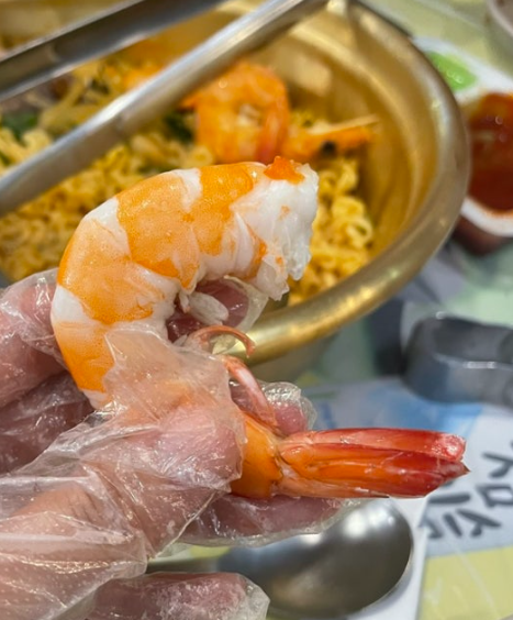 깐 대하구이