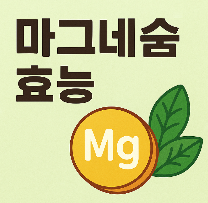 마그네슘 효능
