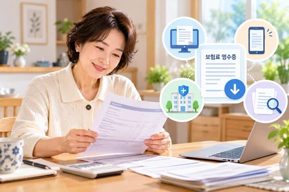 보험료 영수증 발급 절차와 확인 사항9