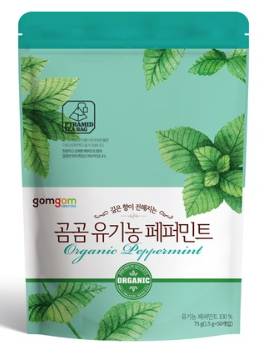 곰곰 유기농 페퍼민트, 1.5g, 50개