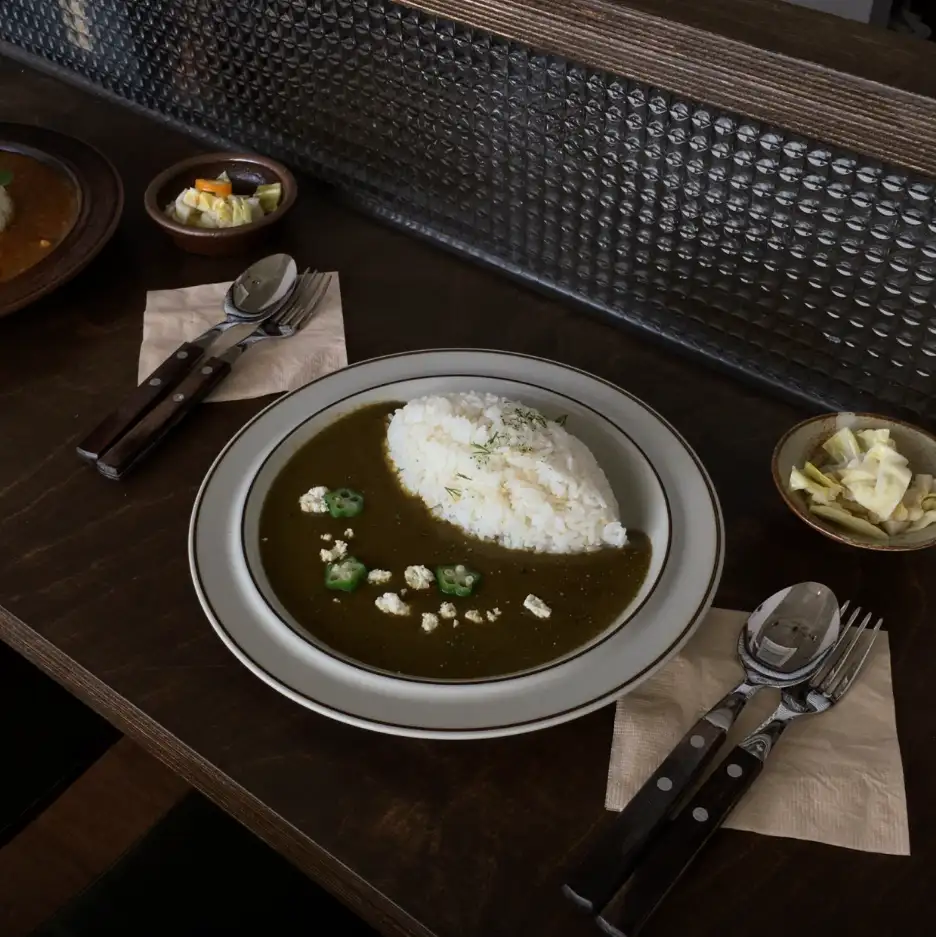 카레-시금치카레