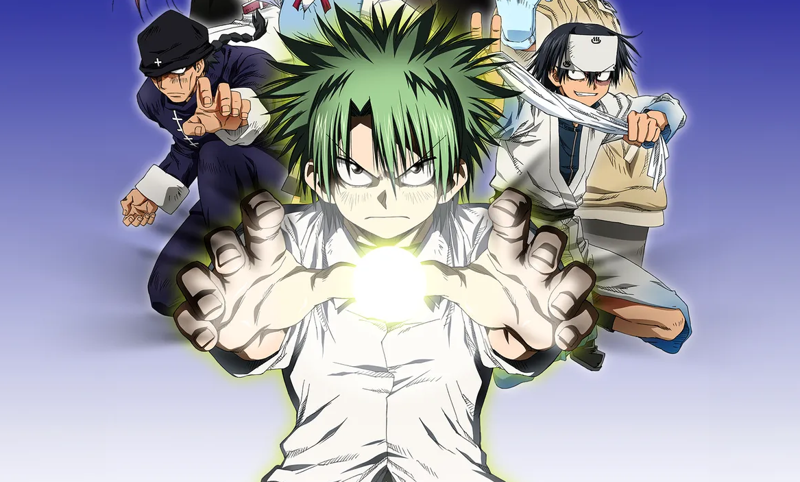 우에키의 법칙 / 베틀짱 애니메이션 장면