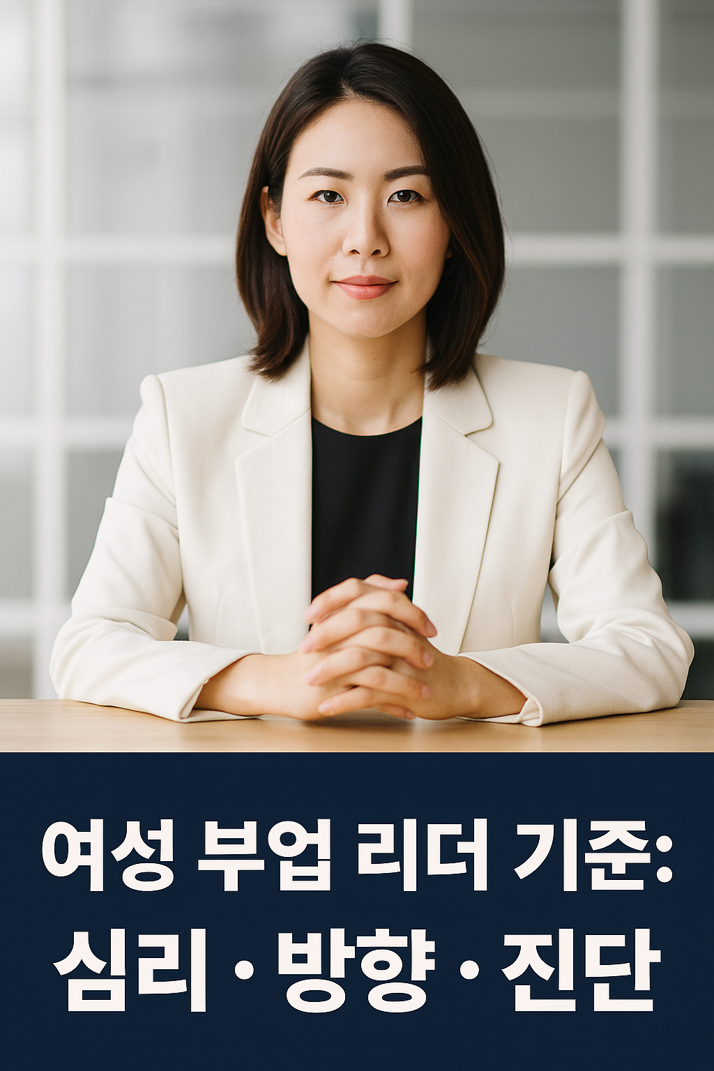 여성 부업 리더 기준 썸네일 이미지