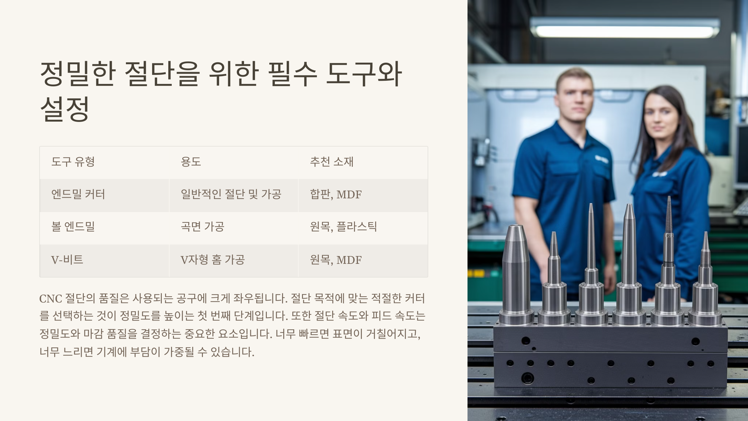 정밀한 절단을 위한 필수 도구