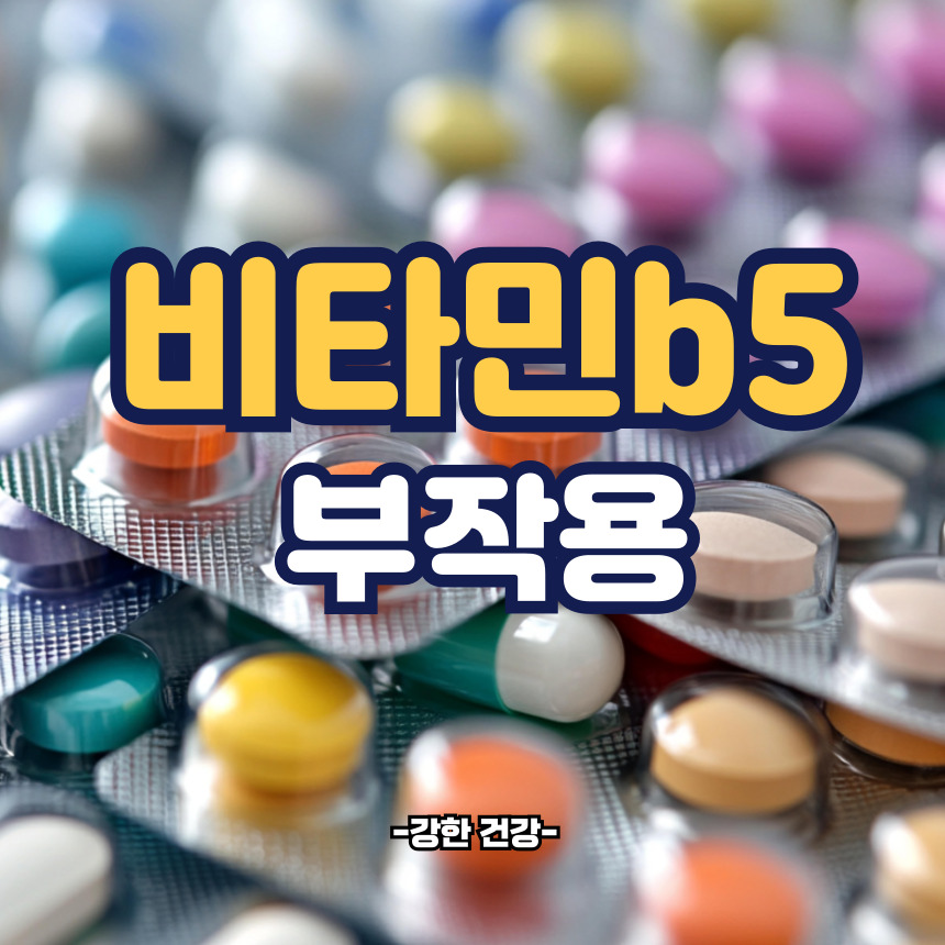 비타민 B5 부작용