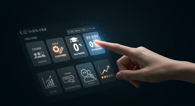 수강 후기 및 취업률 확인