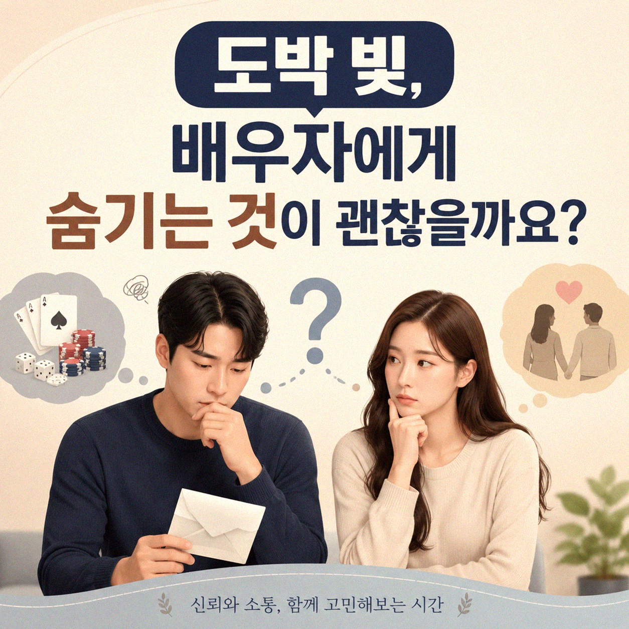 도박 빚, 배우자와의 관계에 어떤 영향을 줄까요