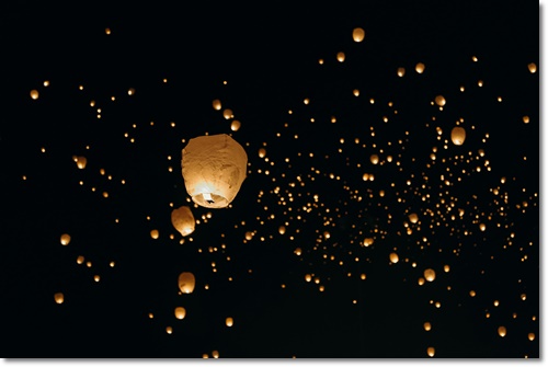 형산강 연등문화축제 연등 행사