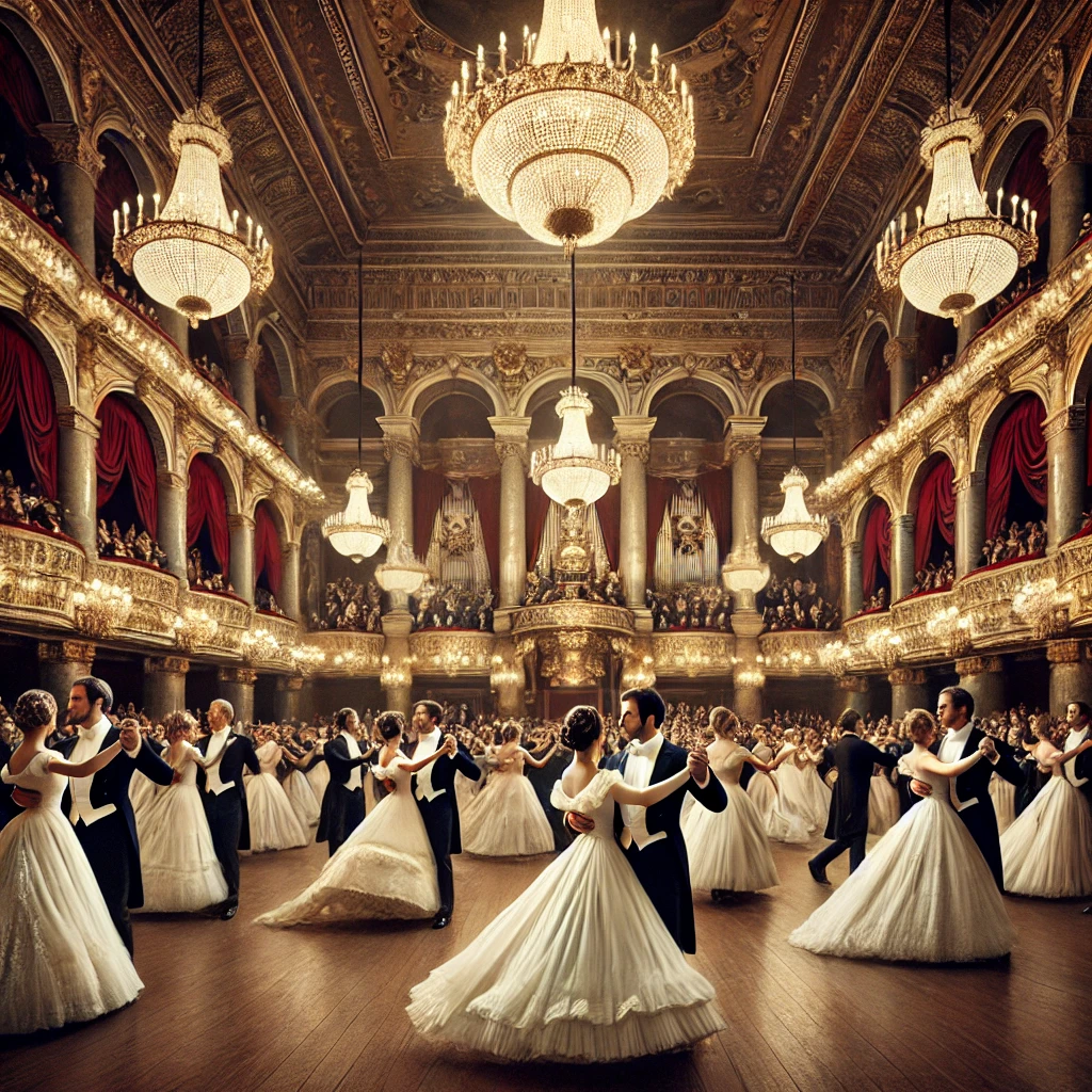 빈 오페라 볼: 무도회를 즐기는 사람