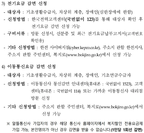 난방비 폭탄 도시가스 요금 감면 신청하는 방법!