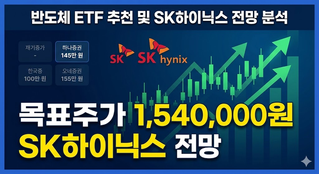 반도체 ETF 추천 및 SK하이닉스 전망
