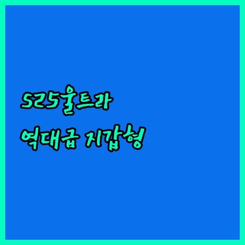 부모님 선물로 좋은 갤럭시S25 울트..