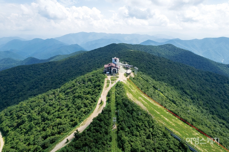 발왕산 등산코스 & 지도