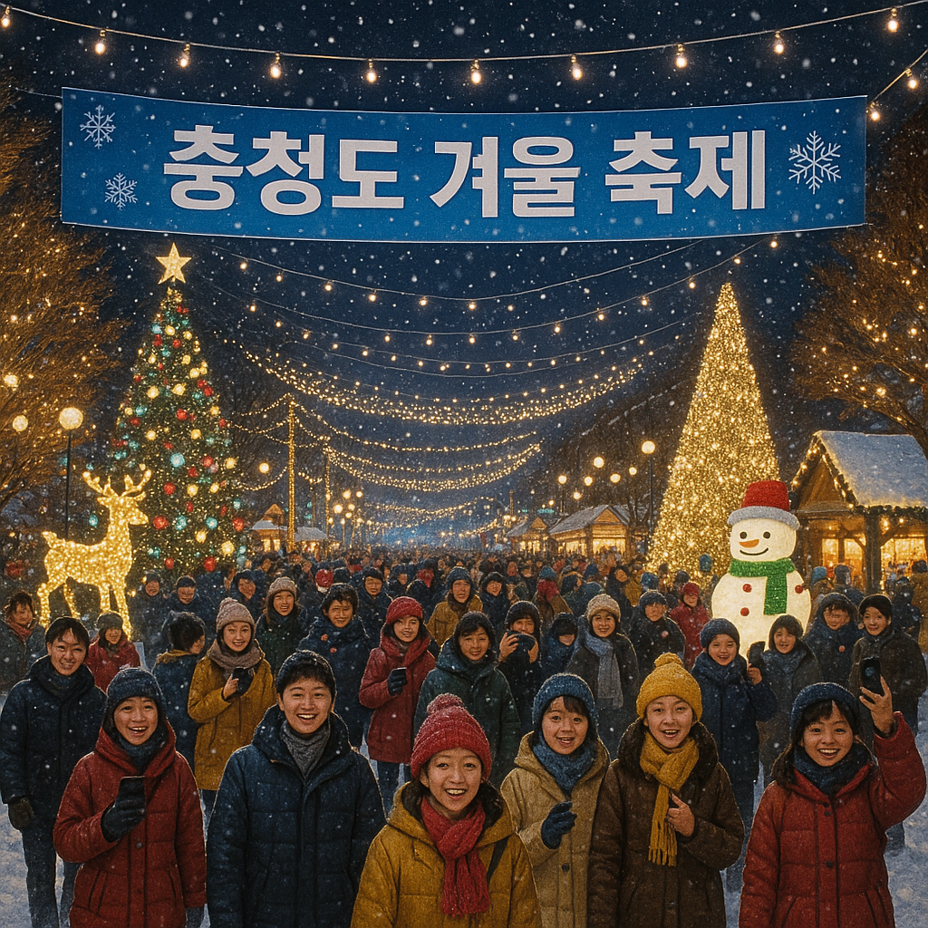 충청도 겨울축제 가족여행객을 위한 꿀정보 모음