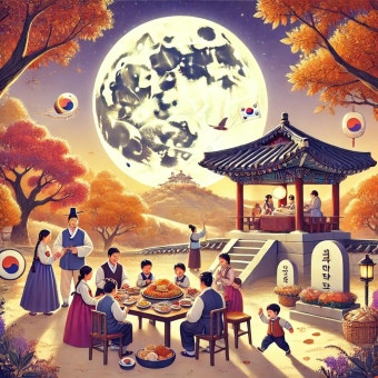 한가위 그림